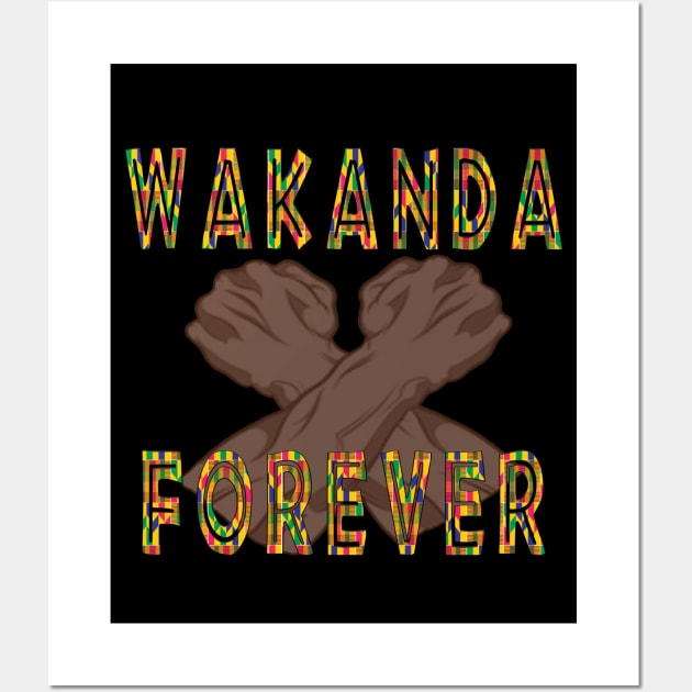 Wakanda Forever Wall Art by hellathrifty